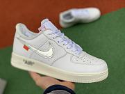 Nike 2018 Off-White x Nike Air Force 1 White AO4297-100 - 4