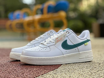 Air Force 1'White green
