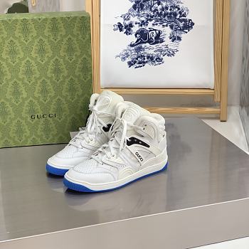  Gucci Basket sneaker in white Demetra