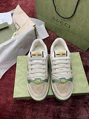 Gucci GG Screener Distressed 'GG Canvas' White Tan Green Red 546551-9Y920-9666 - 4