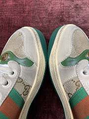 Gucci GG Screener Distressed 'GG Canvas' White Tan Green Red 546551-9Y920-9666 - 5