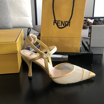  Fendi High Heels Yellow