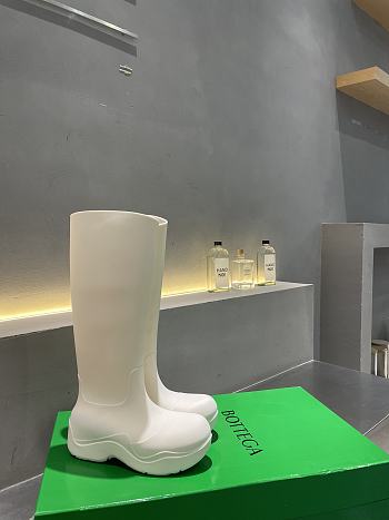 Bottega Veneta High Boot White 