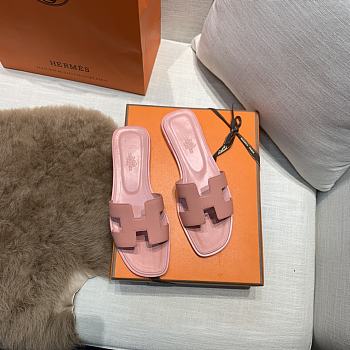  Hermes Slippers Pink