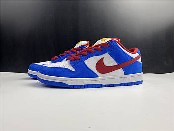 Nike SB Dunk Low “Doraemon” White/Blue-University Red 2020 BQ6817-400