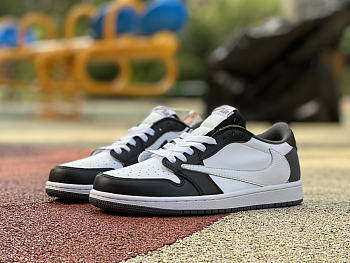 Air Jordan 1 Low Travis Scott Black and White CQ4277-008