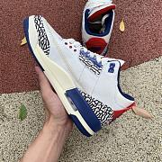 Air Jordan 3 Retro SP White Blue Red Cement Grey DH3434-112 - 5