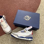 Air Jordan 3 Retro SP White Blue Red Cement Grey DH3434-112 - 6