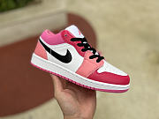 Air Jordan 1 Low Pink Red (GS)  553560-162 - 2