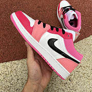 Air Jordan 1 Low Pink Red (GS)  553560-162 - 4