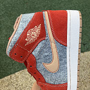 Air  Jordan 1 Mid Denim Red - DM4352-600 - 5