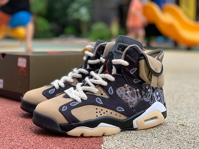  Travis Scott x Air Jordan 6 Jackboys CT5058 001 - 1