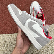  Air Jordan 1 Travis Scott Low Red Gray - 4