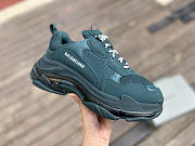 Balenciaga Triple S Clear Sole Full Dark Green 541624W2GA13210 - 6