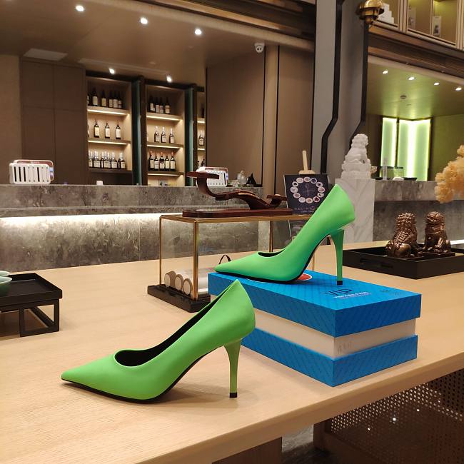 Balenciaga High Heel Green 001 - 1
