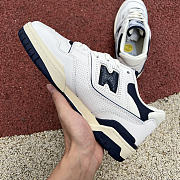 New Balance 550 Aime Leon Dore White Navy  BB550ALF - 4