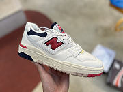 New Balance 550 Aime Leon Dore White Navy Red  BB550A3 - 2