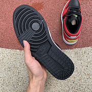 Air Jordan 1 Low Black Green Pulse Gym Red 553558-036 - 4