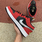 Air Jordan 1 Low Black Green Pulse Gym Red 553558-036 - 5