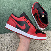 Air Jordan 1 Low Reverse Bred - 553558-606 - 5