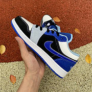 Air Jordan 1 Low Racer Blue White - DH0206-400 - 4