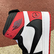 Travis Scott x Fragment x Air Jordan 1 High OG Red Black White DH3227-600  - 4