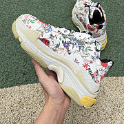 Gucci x Balenciaga The Hacker Project Triple S Flora Print 681068UL110 8461 - 5