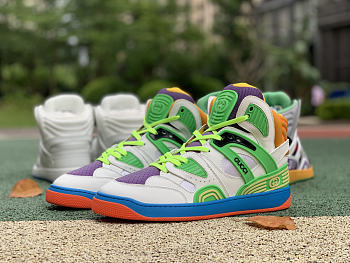 Gucci Basket Sneaker in Multicolor Demetra