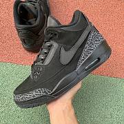 Air Jordan 3 Oregon Black Dark Grey - AJ3-90202 - 1