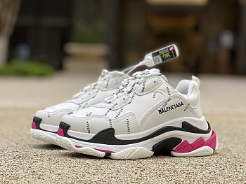 Balenciaga Triple S Lace-Up Sneakers
