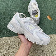 New Balance 530 White Silver Retro MR530AA - 6