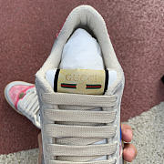 Gucci Wmns Screener GG grey pink blue - 3