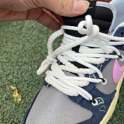 Vintage pattern - cashew nut flower. Travis Scott x Nike SB Dunk Low dh7913-001 - 5