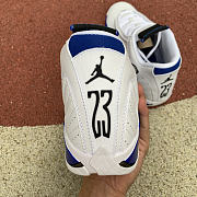 Air Jordan 14 Retro 'Hyper Royal' 487471-104 - 5