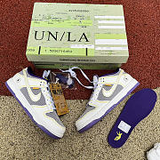Nike Dunk Low Union Passport Pack Grey Purple DJ9649-500 - 5