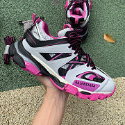 Balenciaga Track Sneaker Led Grey - Black - Purple Red - 5