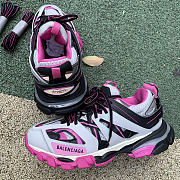 Balenciaga Track Sneaker Led Grey - Black - Purple Red - 6