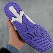 NEW BALANCE 550 WHITE PURPLE BB550WR1 - 5
