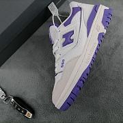 NEW BALANCE 550 WHITE PURPLE BB550WR1 - 6