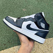 Nike Air Jordan 1 Mid GS 'Armory Navy' 554725-411 - 4