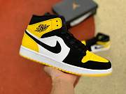 Nike Air Jordan 1 Mid Yellow Toe 852542-071 - 5