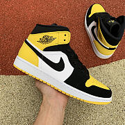 Nike Air Jordan 1 Mid Yellow Toe 852542-071 - 2