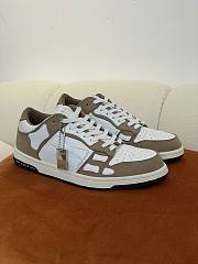 AMIRI Skel Top Low White brown  - 5