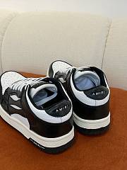 AMIRI Skel Top Low White Black  - 5