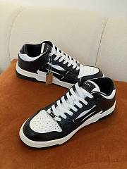 AMIRI Skel Top Low White Black  - 4