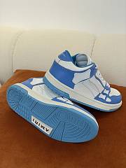 AMIRI Skel Top Low White Blue - 6