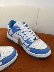 AMIRI Skel Top Low White Blue - 5