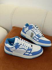 AMIRI Skel Top Low White Blue - 4