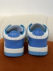 AMIRI Skel Top Low White Blue - 3