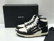 AMIRI Skel Top Hi Black Black White PS22MFS002004 - 5